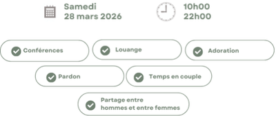 Date   Programme    Réjouis Toi   Famille 2026