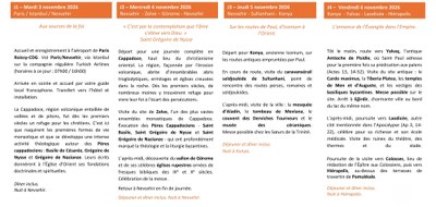 Programme Turquie p1