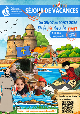 Séjour vacances patronage Coutances été 2026
