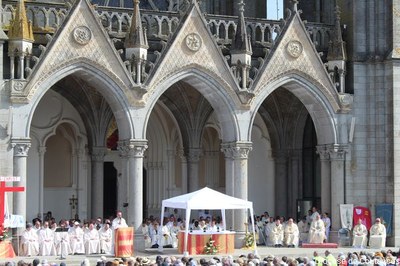 Pèlerinage julaire Normand   Pontmain   01.05.2025   018
