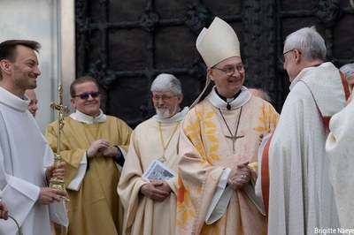 Messe d'installation   Mgr Le Boulch   012