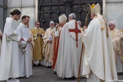 Messe d'installation   Mgr Le Boulch   013