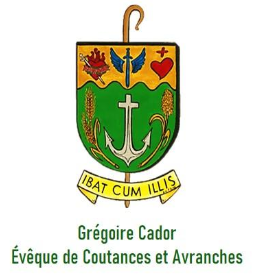 Blason Mgr Cador Diocèse de Coutances