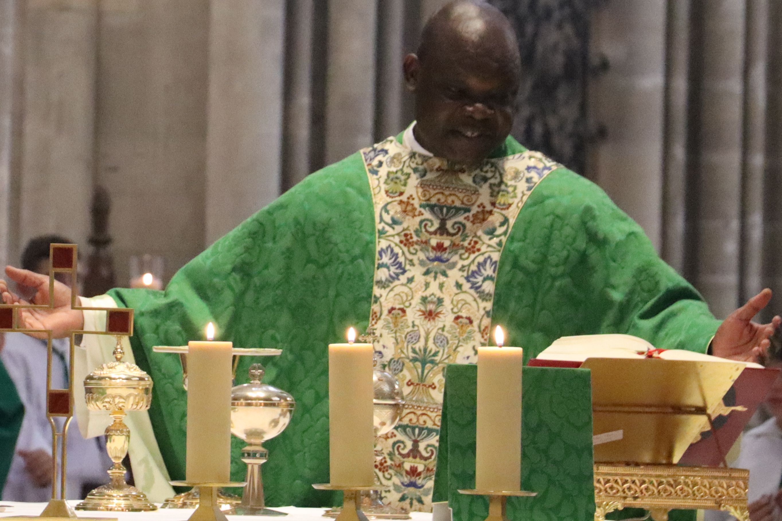 Accueil Père Henri Djonyang le 01 septembre 2024