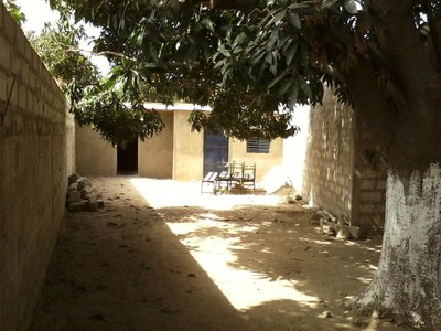 endui sur les toilettes