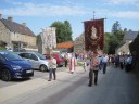 17 -Fête St Christophe à ST CHRISTOPHE DU FOC : Le Père MAUGER bénissant les véhicules