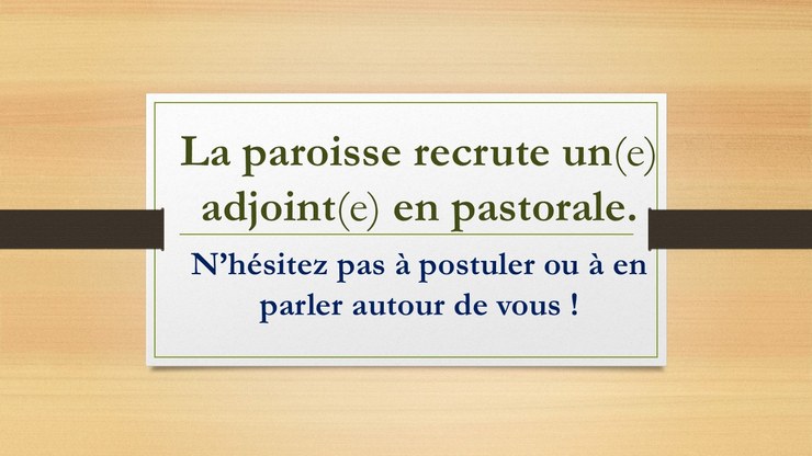la-paroisse-recrute-un-e-adjoint-e-en-pastorale