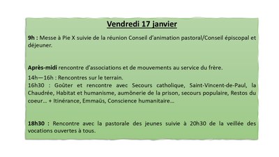 J4 Vendredi 17 janvier