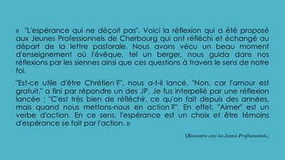 J2 Soirée avec les JP Témoignage
