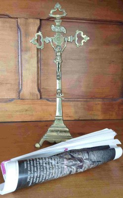 Le Christ est de tout coeur avec notre douleur.