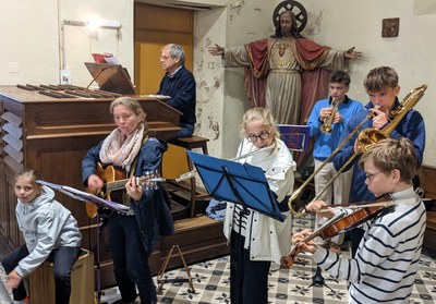 20240929 Accueil Pere Alain Montmartin Messe (27)