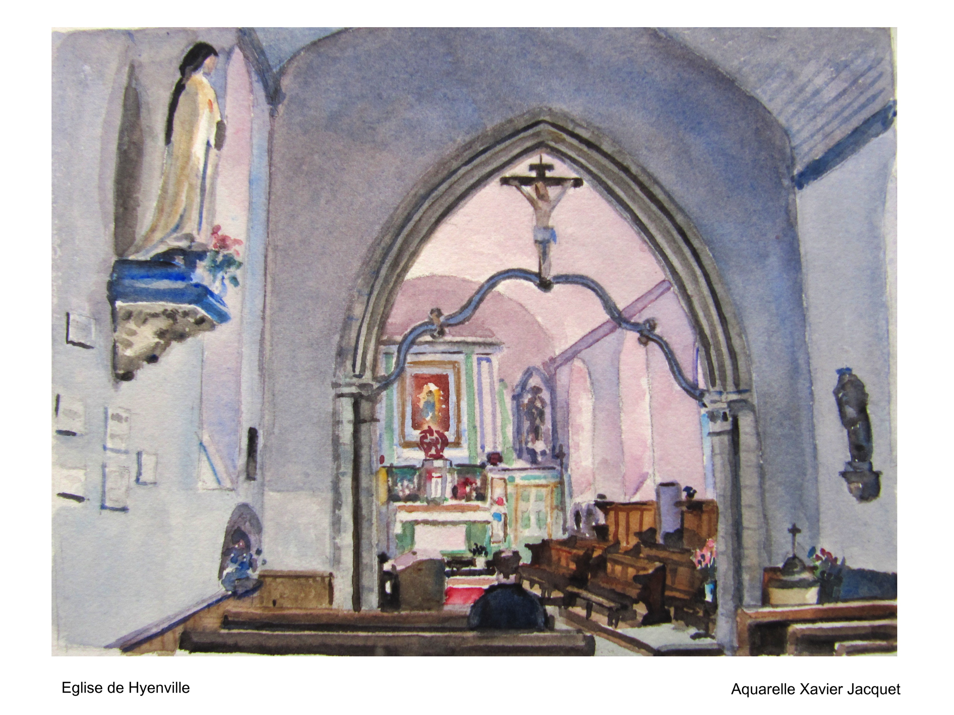 Tableau église de Hyenville