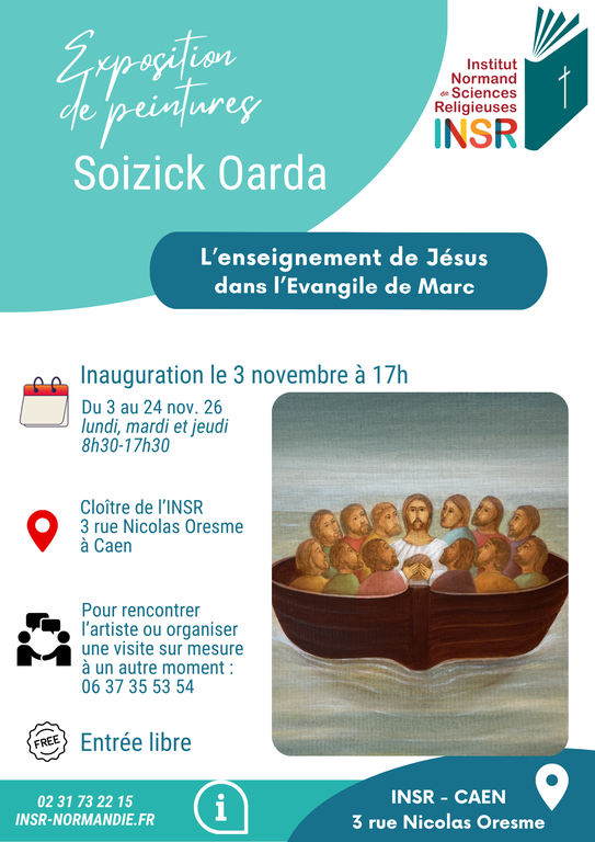 Exposition de peinture INSR Caen Nov. 2026